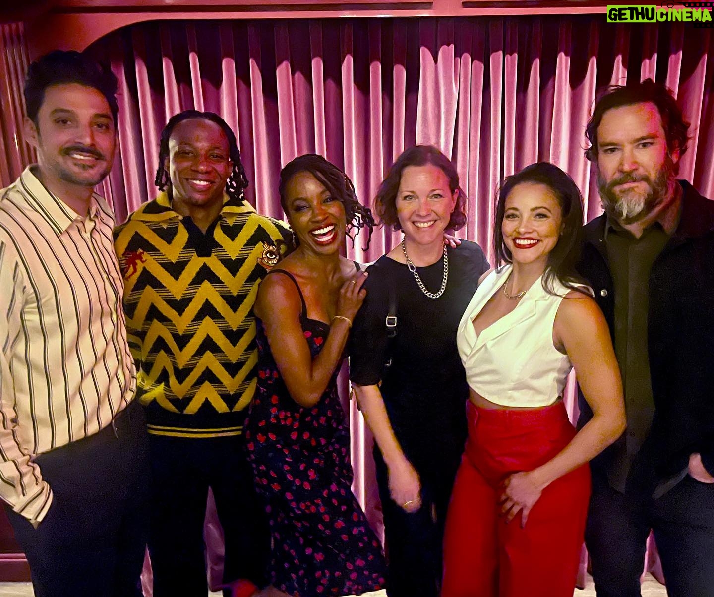 Shanola Hampton Instagram - Oh yes we celebrated!! I could write a page long caption about these beautiful, inside and out, humans, I’ll keep it brief. My heart is FULL! Full of love for them, full of gratitude for this show, full of excitement for Season 2!!! Thank you @nbc and @warnerbrostv! Thank you, thank you, thank you! We are ready to take you on an INSANE ride! #NBCFound #FoundFamily #nobetterfeeling❤️