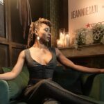 Shanola Hampton Instagram - About last night. Celebrating the launch of @thejeanniemai’s new clothing line, I love this suit! #jeanniemaixmacys