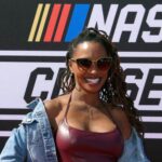 Shanola Hampton Instagram - Giant thank you to @nascar for having us yesterday! Such a great first experience for my son! Congratulations to @kylelarsonracin!! #wisepower400 #nascaromfox @gettyimages