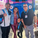 Shanola Hampton Instagram - Giant thank you to @nascar for having us yesterday! Such a great first experience for my son! Congratulations to @kylelarsonracin!! #wisepower400 #nascaromfox @gettyimages
