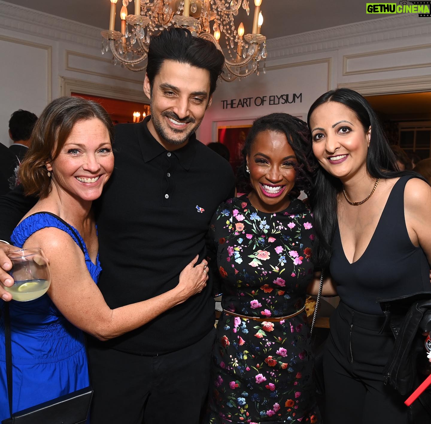 Shanola Hampton Instagram - About LAST NIGHT!! What an HONOR to celebrate with SO many of my friends and chosen family! Thank you @theartofelysium! I truly am humbled. I have so many photos to show, but must start with this cast of beautiful humans! We’ve been on a JOURNEY together! We can finally celebrate! Writers strike is over, but SAG is not, so all I can say is…WE READY!!!!!!!!!!!!!!!