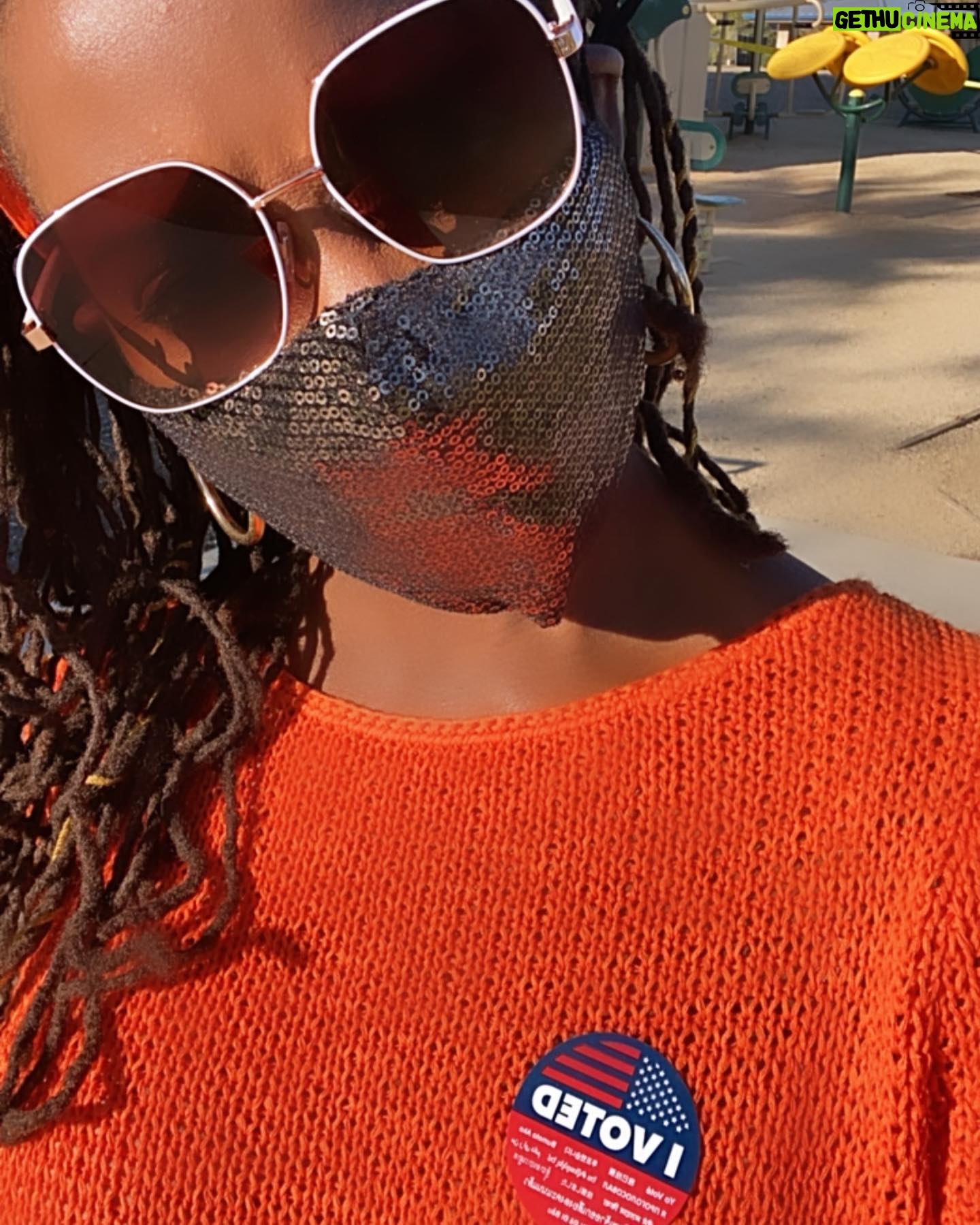 Shanola Hampton Instagram - Thank you to the poll workers everywhere! These are crucial times. #VOTE