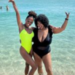 Shanola Hampton Instagram - Thank you @nobumiamibeach for the most incredible BFF weekend! It was so perfect and truly what we needed! @oceansocialmiamibeach was DELICIOUS! Best steak and key lime pie! Gorgeous views and love being right on the beach! What a weekend! #nobuhotelmiamibeach #weekendphotodump #Miami