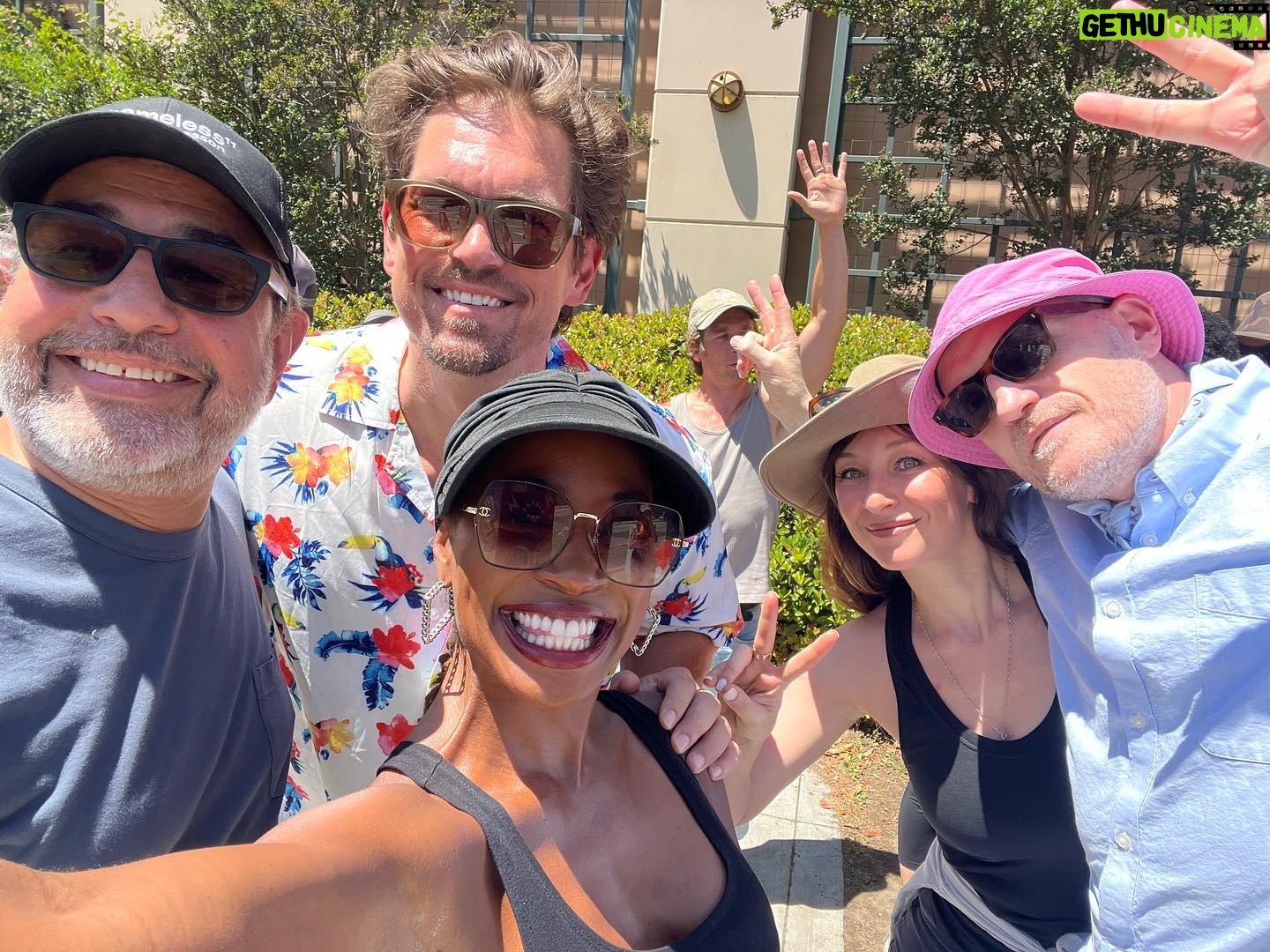 Shanola Hampton Instagram - Reunited! #SAGStrong #SAGStrike #WGAstrong #FOREVERFamily