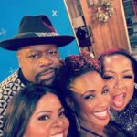 Shanola Hampton Instagram – @cedtheentertainer directed tonight’s episode of @theneighborhood!!! I’m so proud of him! We went from dance rehearsals, to the recording studio.  The girl group life is work!! @tichinaarnold @brelyevans
