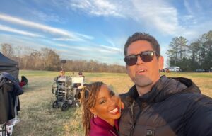 Shanola Hampton Instagram - Just besties leading shows on location. #Rideordie #allsmiles #setvisit #Found #TrueLies #takemebacktuesday