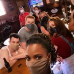 Shanola Hampton Instagram – We be masking! @shameless #Season11 #Ep3! @emmakenney @noelfisher @cameronmonaghan @ekeberlee @stevehowey