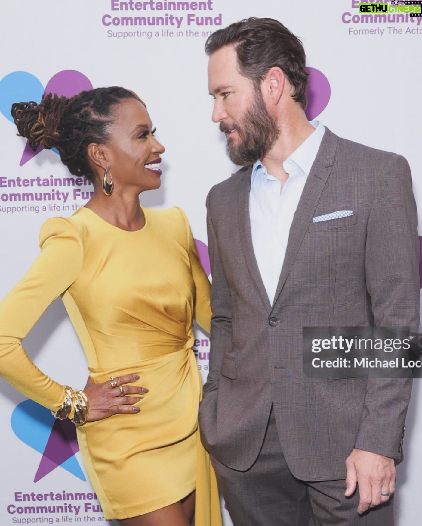 Shanola Hampton Instagram - About last night! So proud to be a member of the @warnerbrostv family and present them with @alifeinthearts #medalofhonor alongside my partner #MarkPaulGosselar stylist: @vjstyles makeup: @keys_rebelle