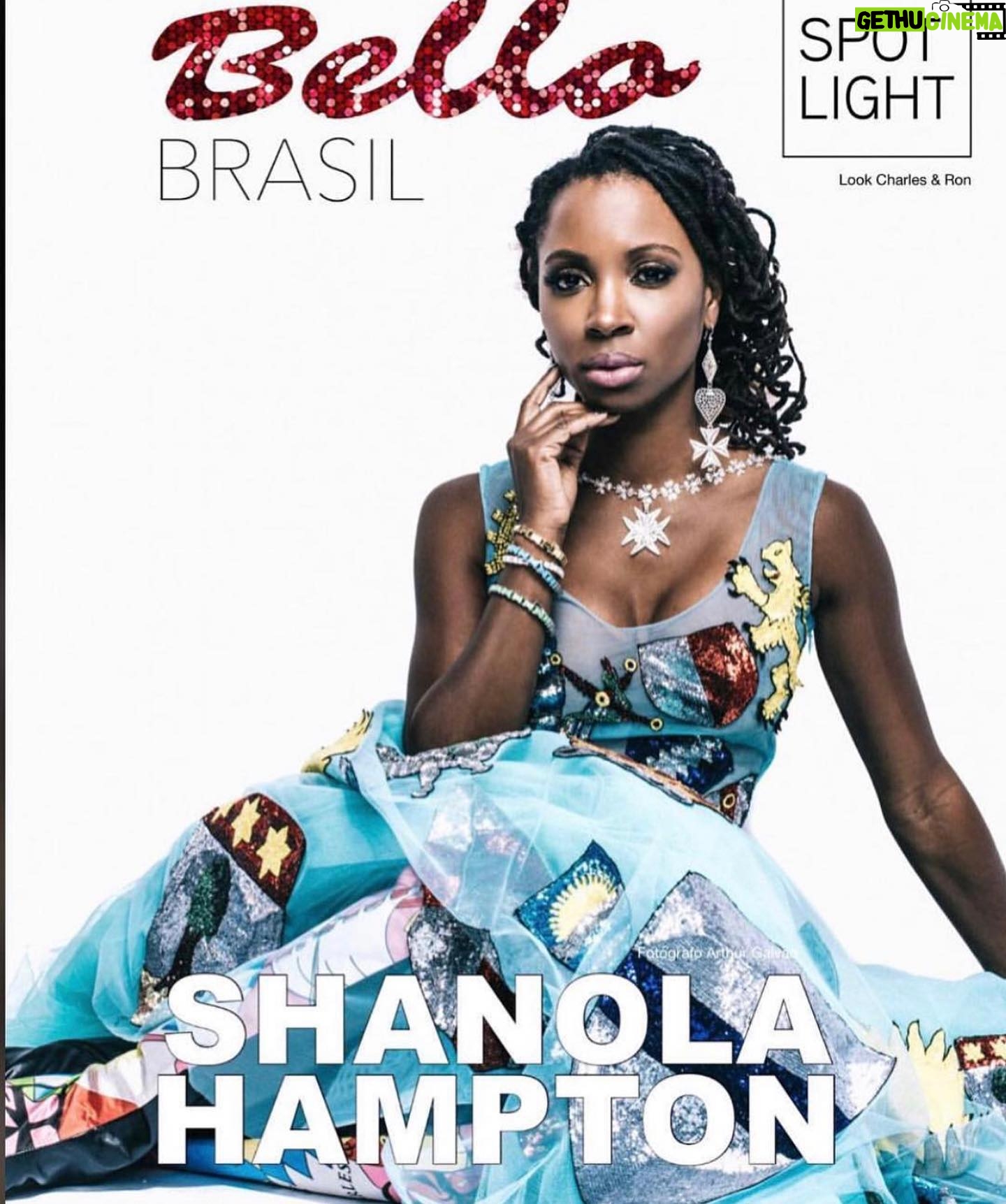 Shanola Hampton Instagram - Turn back Tuesday! 2 of my favorite covers! @thesheenmagazine #BelloBrasil
