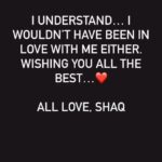 Shaquille O’Neal Instagram – trust me i get it