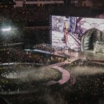 Sharna Burgess Instagram - Some footage of Bey last night on the last few slides. 💖 and a personal share at the end of the caption. I’m truly still left speechless and in awe after last night. I knew she was incredible but I also had no idea just how much. Her, Her out of this world dancers, the entire production… were better than i anything I could’ve imagined. My jaw never left the floor. It still hasn’t. I loved seeing her genuine gratitude, real emotion talking about her daughter and even though she is one of the biggest stars on the planet the loud and beautiful love coming towards her onstage from the audience still reachers her. You can see it and feel it. @azazieofficial thank you so much for having me, what a gift 💖🙏🏻 and I LOVED my dress xx *side note. I totally battled with some of my social awkwardness and insecurities last night. My introvert was out in full swing when I needed that other more brave and vibrant part of my personality to come out. It happens more often than people think even though I’m sure this share surprises you. Sometimes I can’t force myself to be social or bubbly, make small talk or come out of my shell. Sometimes… I just have to lovingly accept that quiet and kind is my vibe in that moment. And that is a very real big part of my personality. I feel like we will talk about this on the podcast. Remember that old•ish is launching September 12. First ep I will no doubt talk about DWTS and what you already know but I haven’t shared yet. ♥️