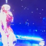 Sharna Burgess Instagram - Some footage of Bey last night on the last few slides. 💖 and a personal share at the end of the caption. I’m truly still left speechless and in awe after last night. I knew she was incredible but I also had no idea just how much. Her, Her out of this world dancers, the entire production… were better than i anything I could’ve imagined. My jaw never left the floor. It still hasn’t. I loved seeing her genuine gratitude, real emotion talking about her daughter and even though she is one of the biggest stars on the planet the loud and beautiful love coming towards her onstage from the audience still reachers her. You can see it and feel it. @azazieofficial thank you so much for having me, what a gift 💖🙏🏻 and I LOVED my dress xx *side note. I totally battled with some of my social awkwardness and insecurities last night. My introvert was out in full swing when I needed that other more brave and vibrant part of my personality to come out. It happens more often than people think even though I’m sure this share surprises you. Sometimes I can’t force myself to be social or bubbly, make small talk or come out of my shell. Sometimes… I just have to lovingly accept that quiet and kind is my vibe in that moment. And that is a very real big part of my personality. I feel like we will talk about this on the podcast. Remember that old•ish is launching September 12. First ep I will no doubt talk about DWTS and what you already know but I haven’t shared yet. ♥️