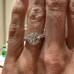 Sharna Burgess Instagram – Unshared moments from our engagement. A dream. An afternoon in @cartier being fussed over with champagne and food while I tried on all shapes and sizes and sets. I could barely process it was happening let alone choose from perfect ring after perfect ring. But as soon as she went on my finger I knew… I knew I never wanted to take her off. Yes she is a she. Bright, big, beautiful and classic. I love that Bri allowed me to choose, to play and to discover what my dream ring was. And that experience together!?! Him proposing again in Cartier with my dream ring… don’t pinch me 🥹 A highlight of my life and our life together. 

Nazy… thank you for finding her 🫶🏼✨