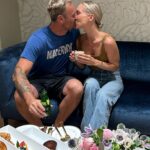 Sharna Burgess Instagram – Unshared moments from our engagement. A dream. An afternoon in @cartier being fussed over with champagne and food while I tried on all shapes and sizes and sets. I could barely process it was happening let alone choose from perfect ring after perfect ring. But as soon as she went on my finger I knew… I knew I never wanted to take her off. Yes she is a she. Bright, big, beautiful and classic. I love that Bri allowed me to choose, to play and to discover what my dream ring was. And that experience together!?! Him proposing again in Cartier with my dream ring… don’t pinch me 🥹 A highlight of my life and our life together. 

Nazy… thank you for finding her 🫶🏼✨