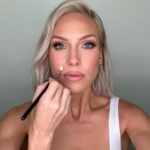Sharna Burgess Instagram - Got glammed today and had to document it. ‘Tis a rare occasion these days. Thanks to the amazing @emmawillishmu that rocked both hair and makeup and made me feel beautiful 🤩 The last 2 are my current state. Smudged make up, oily face, lashes ripped off, no ring light and no filter. Just keepin it real. Skin has texture, wrinkles and all sorts of imperfections. Just incase instagram had you forget that 😘 Also @iheartradio LETS FREAKING GO! I’m so excited for this finally happening 🤩
