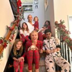 Sharna Burgess Instagram – Let me tell you about a mothers impossible dream. Her unicorn if you will..… ONE damn usable photo! I have about 300 photos of just today on my phone and these are the ONLY (barely) usable ones where we are somewhat looking in the same general direction. And almost no one is blinking. Or pulling a face. And at the same time I wouldn’t change a single thing about us. As long as I get ONE damn photo. And if you can’t beat ‘em… join ‘em :)

From mine to yours, Merry Christmas and Happy Holidays everyone 🌲✨🫶🏼

I. Am. Wiped. TF. Out. 
Also… 

Favorite Christmas to date. Heart so full. 🫶🏼