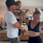 Sharna Burgess Instagram - let’s dance!!! 💃🕺🪩 #letsdance #familyhumor