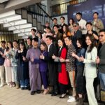 Sharon Chan Man-Chi Instagram - 《執法者們》 2024 從新開始 媽媽... 妳記得要支持我 妳會喜歡我演什麼角色💕 Stylist @cathcheung Hair @evechiuhair Makeup @circleeeee_makeup Outfits: @marella_official @marellahk