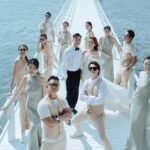 Sharon Chan Man-Chi Instagram - 謝謝你們♥️♥️ 記得半年前的一個早上 收到你的Whats app 說你要結婚了 想邀請我們出席 問我可以嗎？ 嗰一刻我真係好感動 跟住諗都冇諗 就即刻答你 我哋一齊出席 非常替你們高興😘 跟住我就即刻訂機票 同埋請假兼保守秘密 原來眨吓眼 同你已經識咗20年 2003年 我哋拍下一站彩虹認識 2023年 可以見証你哋嘅人生大事 做你嘅兄弟團 陪你娶老婆 真係好開心💕 我而家仲喺度回味緊 蘇梅島嘅點點滴滴 啲相應該有排post😆 祝福你倆 百年好合💗永結同心💗 最緊要快啲整隊足球隊!! 最後真係要讚你老婆 全個婚禮都係佢一手策劃 真係好勁👍👍 相信我哋呢班兄弟 好放心將你交俾佢 靚湯一定會好好照顧你❤️ @kennethmkm @roxannetong