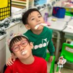 Sharon Chan Man-Chi Instagram - 又到一年一度 學校舉行嘅聖誕生日會🎂 子樂嘅生日月開始啦！ 今年我準備咗好靚嘅聖誕🍩 @msdonutt 個個小朋友都玩得好開心 咁家長們就開心啦😛 Happy B Day Dear Son ♥️ 預祝各位聖誕快樂🎄⛄️