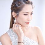 Sharon Chan Man-Chi Instagram - 🧜‍♀️🧜‍♀️🧜‍♀️ Stylist @cathcheung Gown @emmawallacedesigner Jewelries @apmmonaco Makeup @circleeeee_makeup Hair @evechiuhair Photos @jeana.jpg #mermaid #ootd