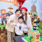 Sharon Chan Man-Chi Instagram - Hᴀᴘᴘʏ B Dᴀʏ Tᴏ Mʏ Dᴇᴀʀ Sᴏɴ ♥️ 你每年嘅生日 就算我有幾忙 我都想為你 舉行一個生日會 希望你開開心心 大個咗睇返 有好多美好嘅回憶 多謝大家咁錫子樂💕 大家最緊要 一家人平安健康😘 冬至安康🥂 🎡 @chill_kids_club 🎂 @theartiliciouscakery 😘 @jimmyosaka666 🌠 @cp_photobooth 🎑 @loveatfirstbitehk 🎨 @flash_pen_aman 🎈 @balloon_hk 📷 @leoliu_hk 🍔 @petitepalate.hk 🍩 @msdonutt 👨🏻‍🎤 @facepainterhk 🤵🏻‍♂️ @magic_by_squirrel