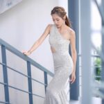 Sharon Chan Man-Chi Instagram - 🧜‍♀️🧜‍♀️🧜‍♀️ Stylist @cathcheung Gown @emmawallacedesigner Jewelries @apmmonaco Makeup @circleeeee_makeup Hair @evechiuhair Photos @jeana.jpg #mermaid #ootd