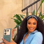 Sharon Ooja Instagram - Attended one of the the most uplifting brunches iv ever been to organised by @thebeverlynaya thank you queen ❤️ and had the most amazing women there toooo😍😍😍of course as an infinix baby girl my note 40 series was there to get all my cute moments 😍😍😍😍 sleek and beautiful like me the owner @infinixnigeria your baby girl is a proud infinix baby girl 🤣😍❤️ #infinixnote40series Reel @thedubem