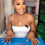 Sharon Ooja Instagram - Hey guys! I just received an invite to come and dazzle in the Bridgerton bloom box at Ikeja City Mall Come through guys, let’s step into the spotlight together. @naijaonnetflix 😬💃🏻💃🏻💃🏻💃🏻💃🏻