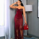Sharon Ooja Instagram - Had a lovely day today with my @schweppesng Schweppes family at the Coca-Cola system sales convention in Lagos😍😍😍 can’t wait to show you guys videos of how it went for now take these pictures of my outfit 😍😍😍 Styled by @dahmola Outfit @weizdhurmfranklyn Make up @mayhaz_ Photography @bangraphy