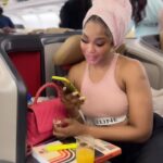 Sharon Ooja Instagram – Touchdown joburg!!!! @naijaonnetflix we are about to make it a movie !!!! Bridgeton season 3 is upon us !!! In a few hours 🤭 #netflix #happygirl