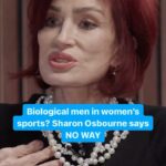 Sharon Osbourne Instagram - For those of us who truly believe that women’s sports should ONLY be for WOMEN…we’ve gotta keep fighting! Grateful that @sharonosbourne isn’t afraid to speak up! New episode out NOW on YouTube & everywhere you stream your podcasts. Link in bio 🔗 #sagesteeleshow