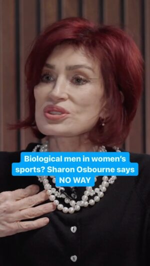 Sharon Osbourne Instagram - For those of us who truly believe that women’s sports should ONLY be for WOMEN…we’ve gotta keep fighting!  Grateful that @sharonosbourne isn’t afraid to speak up!

New episode out NOW on YouTube & everywhere you stream your podcasts. Link in bio 🔗 

#sagesteeleshow