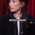 Sharon Osbourne Instagram - Sharon... Karen? Sound familiar? I doubt I’m the only one just a few letters away from becoming a full-on ‘Karen’ 😏🤷🏻‍♀️ Find out who else joins the “almost-Karen” club in our new episode OUT NOW on Youtube, Rumble or wherever you get your podcasts. Follow @theosbournespodcast for all things Osbournes #theosbournes #TheOsbournesPodcast #ozzyosbourne