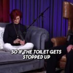 Sharon Osbourne Instagram - Things take a messy turn in this behind-the-scenes clip from the Osbourne podcast! From clogged toilets to unexpected messes, join us for the outrageous story that left an unforgettable ‘souvenir’ on my new white cashmere sweater! ALL NEW Ep. OUT NOW Youtube, Rumble or wherever you get your podcasts.Follow @theosbournespodcast for all things Osbournes #theosbournes #TheOsbournesPodcast #ozzyosbourne