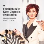 Sharon Osbourne Instagram - 🗣️ "I went through cancer in 2002, so I’m thinking of the Princess of Wales. Chemo is not fun. I lost my fingernails, toenails, hair." The reality TV star on chemotherapy, her rapid weight loss, moving back to the UK and why she won’t be having any more cosmetic surgery. 📸 Portrait @tomjacksonfoto