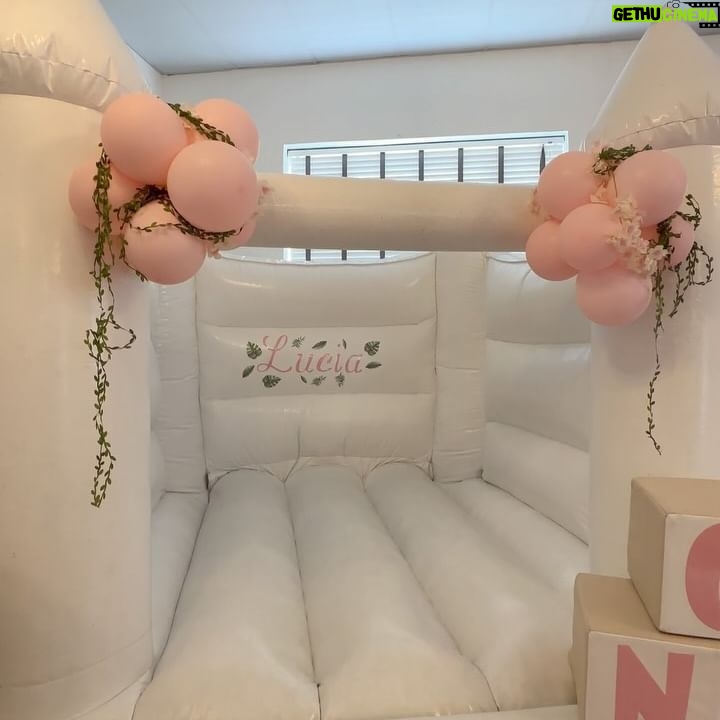 Shaughna Phillips Instagram - Had the most amazing day yesterday celebrating Lucia’s 1st birthday (and my 30th which is on Thursday 🙈). Prepare for party spam, apologies in advance 😂 I can’t put into words what an incredible job @poshtotzsoftplay done in party planning, there was not a single thing I would change about the day 🫶🏼 I have some incredible small businesses that I have to shout out, who made the day so special 🩷 Events Planner/ Softplay/ Bouncy Castle & Table and chairs set up @poshtotzsoftplay Backdrop/ Balloons & Decor @bubblesandblooms7 Cake @babybearbakery_1 Kids grazing table @littlefavoursx Sweetie favours @say.it.with.sweeties Custom made popsicle tower @cake_bops Candyfloss and popcorn @271events Personalised chocolate lollies @dollyslollies_ LED Light up letters @impressive_parties Not forgetting the fabulous @jomcgmusic who is now an absolute must have at any party I throw! And lastly the perfect venue @stcsportsclub 🤍