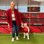 Shaughna Phillips Instagram - WEEKEND FUN ❤️⚽️👩‍👧🍲🍽️🥂🎉 1. Lazy Sundays 2. The side profile of dreams 💘 3. Lucia’s first visit to her grandads plaque at Arsenal (bottom row) 🥹❤️‍🩹 4. Where has my baby gone??? 5. Lucia’s first cousin sandwich 6. ???