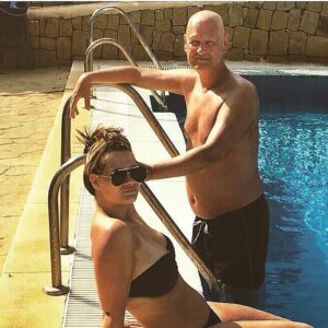 Shaughna Phillips Instagram - 7 years since you went to heaven dad. 7 years since I last saw you, cuddled you, kissed you goodnight. 

How does it feel like forever and yesterday all at once? 

I wish you met Lucia, she would have you wrapped round her little finger. But I’m sure she was handpicked for me by you, because she has healed parts of my heart I thought were broken forever. 

Not a day has gone by that you’re not thought of / spoken about. Until we meet again, I love you forever 🤍