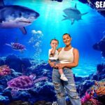 Shaughna Phillips Instagram – A day was had ☀️🐠🐧🌊🍦

The aquarium 3/10 
The frozen yoghurt 10/10

Can’t complain 🤷🏼‍♀️