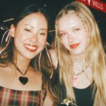 Shay Rudolph Instagram - i’m just a super graphic ultra modern all american gutsy teenage girl ⭐️⚡️🪩💜❤️‍🔥👯‍♀️👯‍♀️