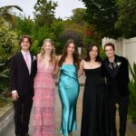 Shay Rudolph Instagram - senior prom from beginning to end 💘💕💓 biggest thank you to @loveshackfancy for the dreamiest dress and shoes i have ever worn 💐🕊️✨ & @thepinkreef for the sweetest earrings 🎀🌸