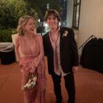 Shay Rudolph Instagram - senior prom from beginning to end 💘💕💓 biggest thank you to @loveshackfancy for the dreamiest dress and shoes i have ever worn 💐🕊️✨ & @thepinkreef for the sweetest earrings 🎀🌸