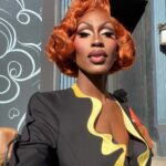 Shea Couleé Instagram - Some more fun little BTS shots from Abbott Elementary. Special shout out to @fingazbeauty for doing the damn thing with this hair!!! 😍