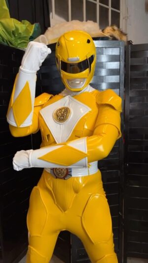 Shea Couleé Instagram - Happy Halloween 🎃 got to live out a childhood fantasy as Mighty Morphin Yellow Ranger Aisha Campbell 🤩💛🌕🌟🌙⭐️🔆🟡