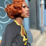 Shea Couleé Instagram - Some more fun little BTS shots from Abbott Elementary. Special shout out to @fingazbeauty for doing the damn thing with this hair!!! 😍