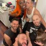 Shea Couleé Instagram - Want to wish a very special Happy Birthday to my Danny Doodle Toaster Strüdel @danpolyak 🥳 Words can’t express how much I love and appreciate you. You are such a wonderfully uplifting and supportive partner, and the best co-parent @babycoulee could ask for. You are so loyal and always showing up for those in your life, and we are all so lucky to be in your orbit. Love you to the moon and back. Happy Birthday! 🌊🦀🥳🦀🌊