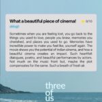 Shefali Shah Instagram - The fan reviews are in, and they are as heartfelt as Three Of Us 💛🍂 What did you think of the movie? 🤔 🎬: Three of Us | Netflix