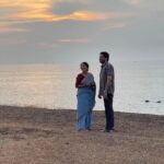 Shefali Shah Instagram - I have to take you to the UDGAM of ‘THREE OF US’ the very beginning. During the lock down was a zoom call, with a very soft spoken, tentative and absolutely unassuming @avinasharundhaware (whose work I admired tremendously.) It was very simple, He narrated to me a one line and I said yes. Bas! One of the many things Avinash and me agreed on was this isn’t a sad story of loss. It’s a happy story of discovery. Then Joining us was an unimaginable, absolutely unexpected casting genius by Avinash. @jaideepahlawat as Pradeep and @swanandkirkire as Dipankar. I was thrilled, but also intrigued waiting to see how all three of us slid into their world. And with me was my family, @pallavisymons @sandhyabellarae @imraj_gupta laughing, cracking jokes, us cooking together, food, stories, memories and moments. Sometimes of madness and sometimes of absolute tranquility. I remember the first day of shoot, we had a very early morning call time. Moon’s night shift had still not ended, and the sun was still fast asleep, Driving to the location anxiety ridden I messaged Avinash… “You know what you are doing na? Coz I don’t.” And he replied “I don’t know either.” (In retrospect he more than well knew what he was doing, I mean look at what he has created.) While I was absolutely and blissfully lost and honestly that was the only way of finding Shailaja. We never trespassed the world of “THREE OF US”. But we created some memories of our own. Finally all merging one into another. Not knowing now what is more real. #ThreeOfUs