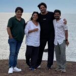 Shefali Shah Instagram - I have to take you to the UDGAM of ‘THREE OF US’ the very beginning. During the lock down was a zoom call, with a very soft spoken, tentative and absolutely unassuming @avinasharundhaware (whose work I admired tremendously.) It was very simple, He narrated to me a one line and I said yes. Bas! One of the many things Avinash and me agreed on was this isn’t a sad story of loss. It’s a happy story of discovery. Then Joining us was an unimaginable, absolutely unexpected casting genius by Avinash. @jaideepahlawat as Pradeep and @swanandkirkire as Dipankar. I was thrilled, but also intrigued waiting to see how all three of us slid into their world. And with me was my family, @pallavisymons @sandhyabellarae @imraj_gupta laughing, cracking jokes, us cooking together, food, stories, memories and moments. Sometimes of madness and sometimes of absolute tranquility. I remember the first day of shoot, we had a very early morning call time. Moon’s night shift had still not ended, and the sun was still fast asleep, Driving to the location anxiety ridden I messaged Avinash… “You know what you are doing na? Coz I don’t.” And he replied “I don’t know either.” (In retrospect he more than well knew what he was doing, I mean look at what he has created.) While I was absolutely and blissfully lost and honestly that was the only way of finding Shailaja. We never trespassed the world of “THREE OF US”. But we created some memories of our own. Finally all merging one into another. Not knowing now what is more real. #ThreeOfUs